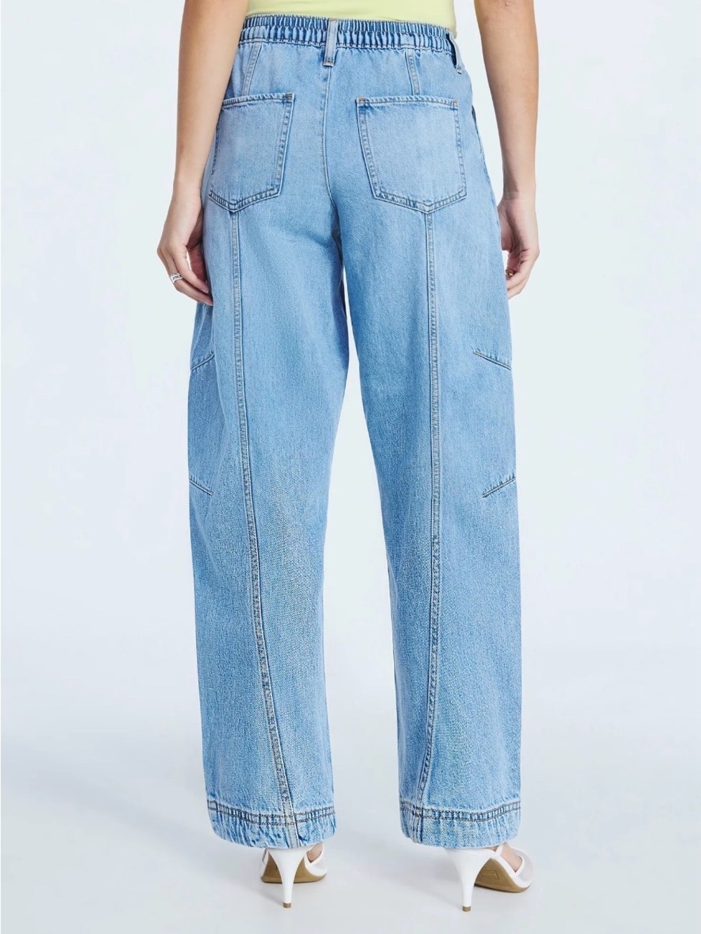 Scoop Pull-On Cropped Barrel Pants - Picture 3 of 12
